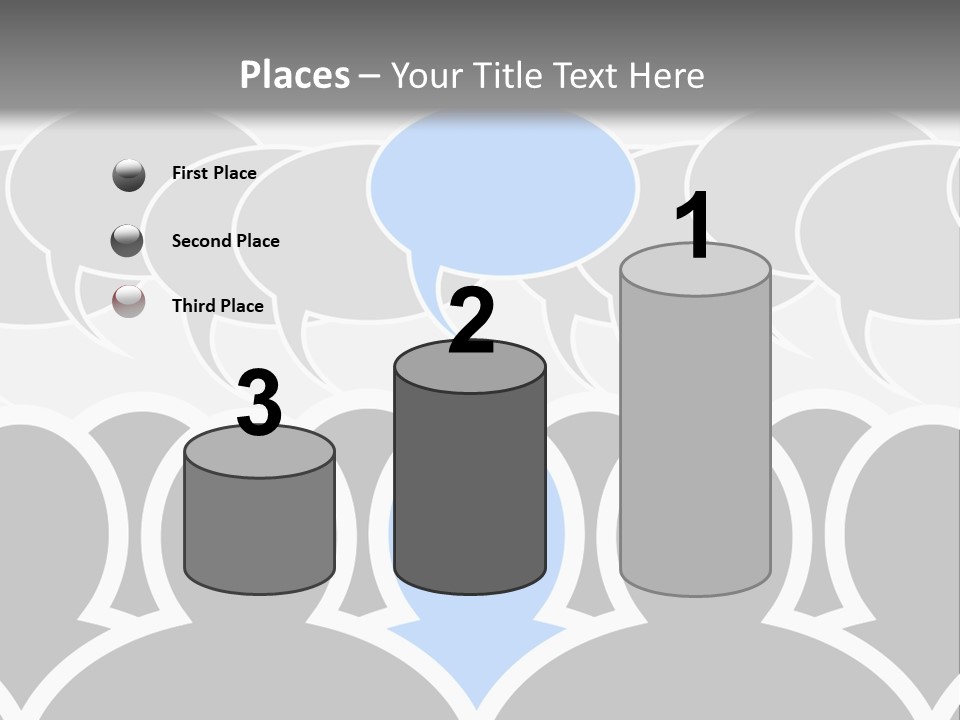 Illustration Communication Media PowerPoint Template