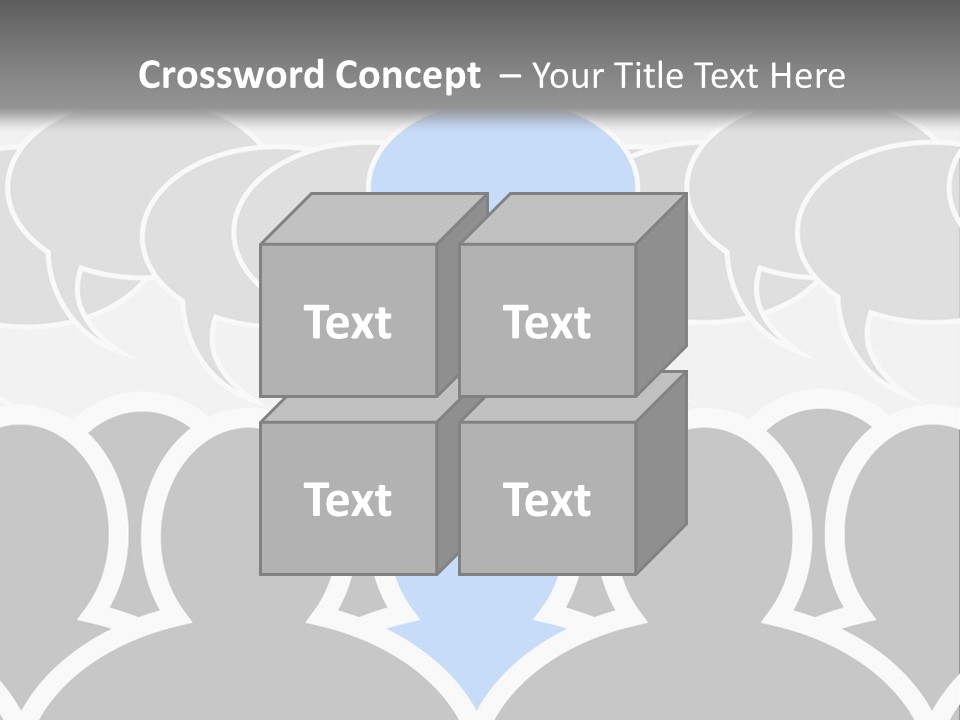 Illustration Communication Media PowerPoint Template