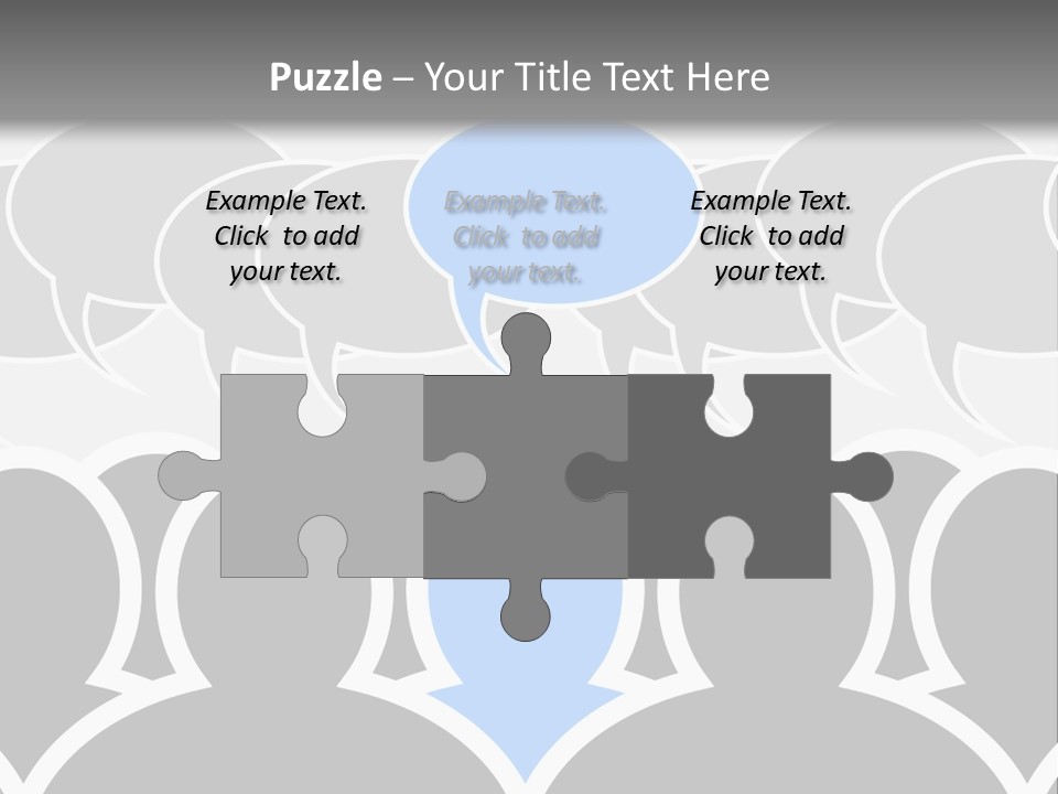 Illustration Communication Media PowerPoint Template