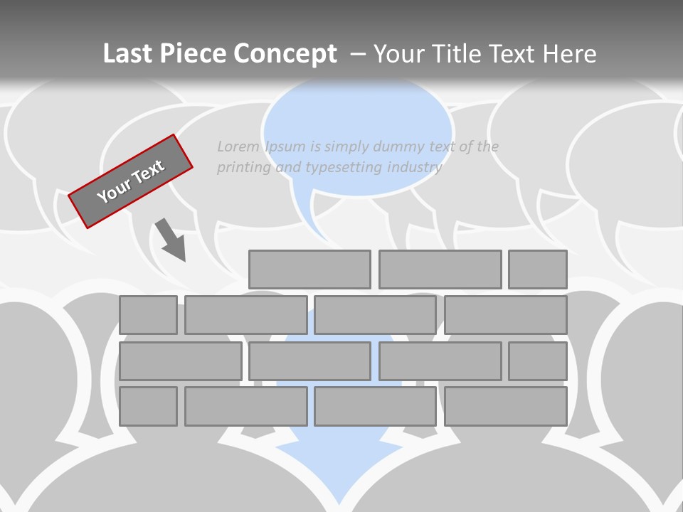 Illustration Communication Media PowerPoint Template