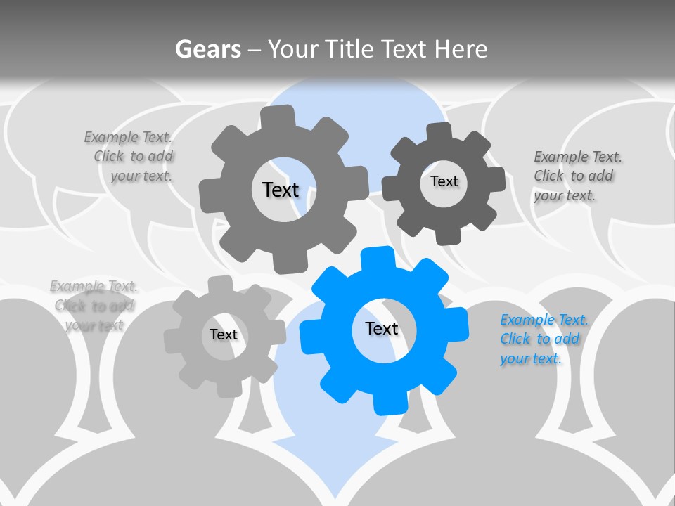 Illustration Communication Media PowerPoint Template