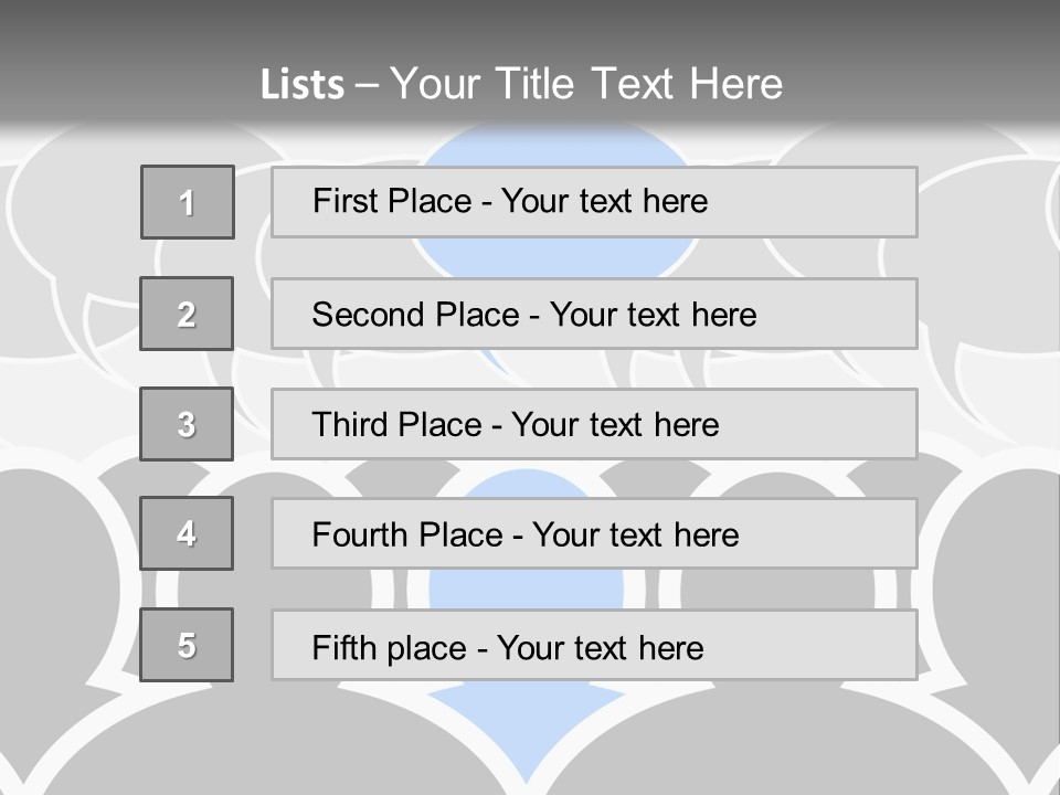 Illustration Communication Media PowerPoint Template