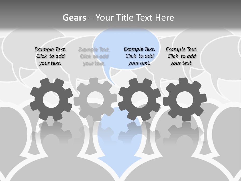 Illustration Communication Media PowerPoint Template