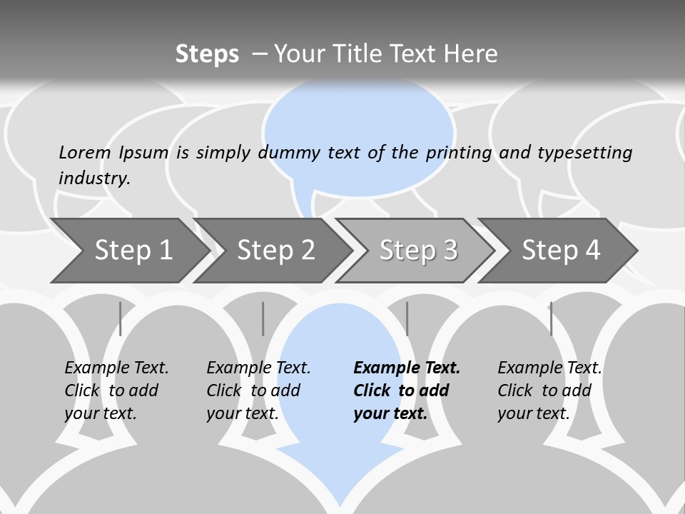 Illustration Communication Media PowerPoint Template
