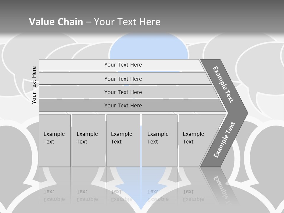 Illustration Communication Media PowerPoint Template