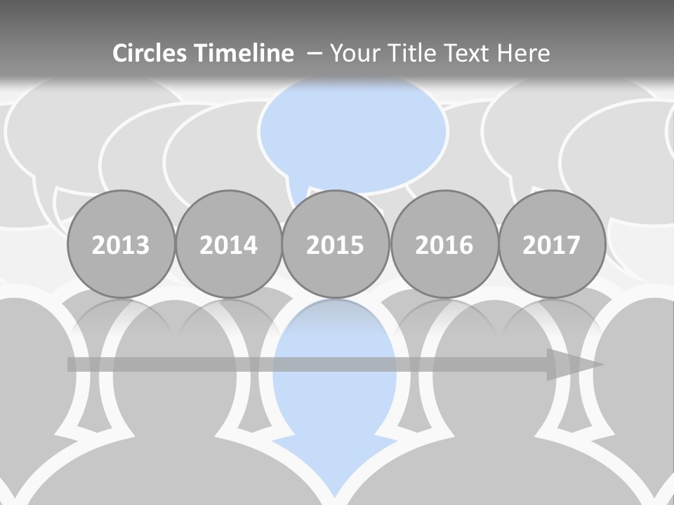 Illustration Communication Media PowerPoint Template