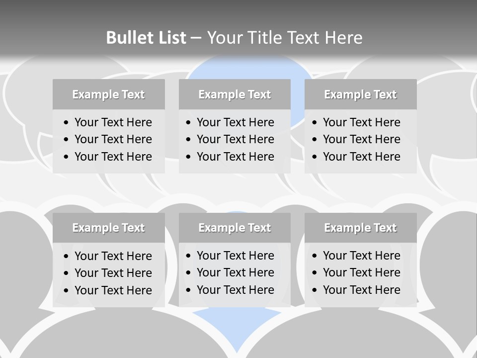 Illustration Communication Media PowerPoint Template