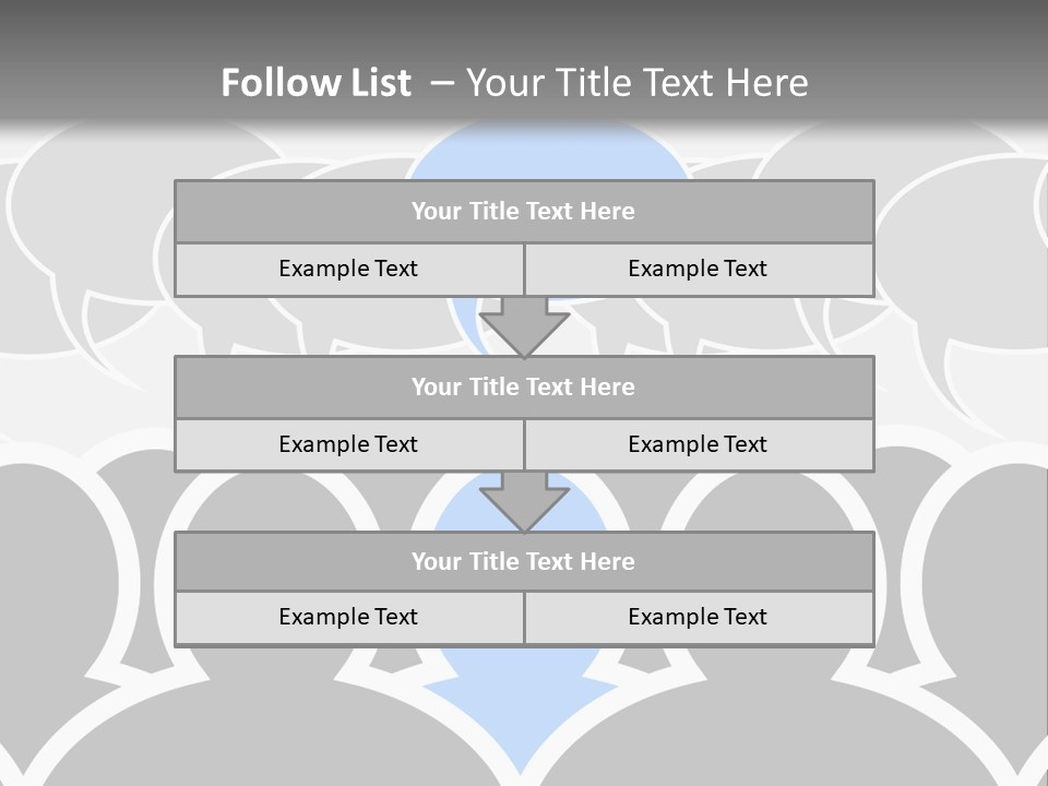 Illustration Communication Media PowerPoint Template