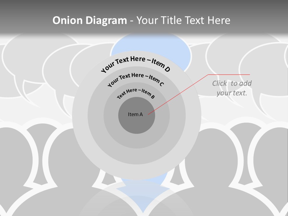 Illustration Communication Media PowerPoint Template