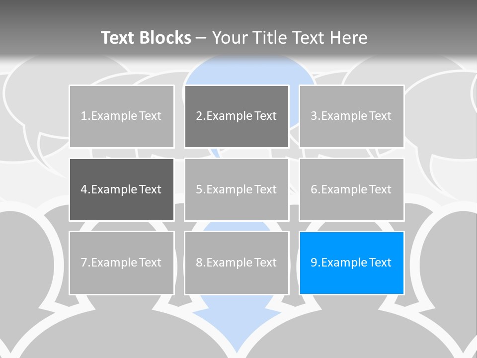 Illustration Communication Media PowerPoint Template