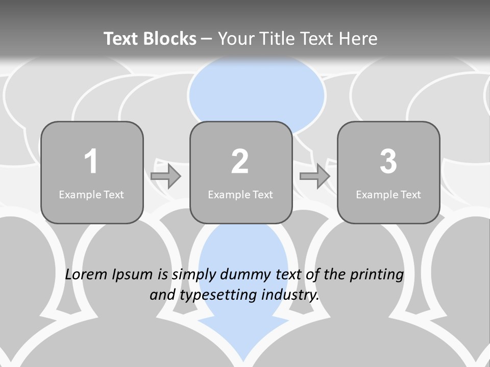 Illustration Communication Media PowerPoint Template
