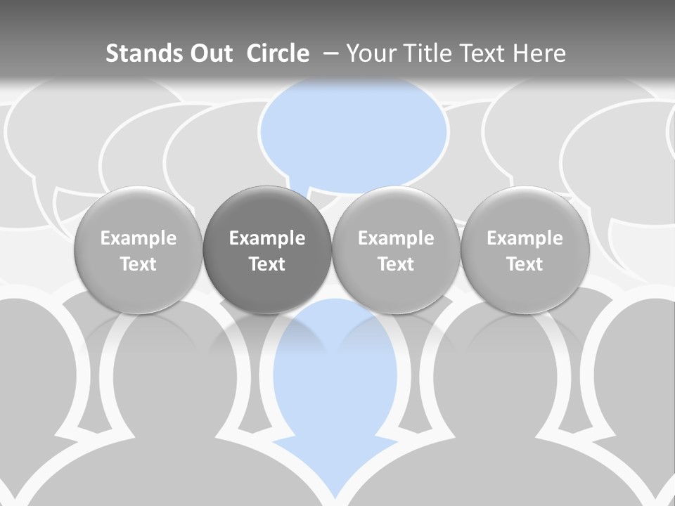 Illustration Communication Media PowerPoint Template