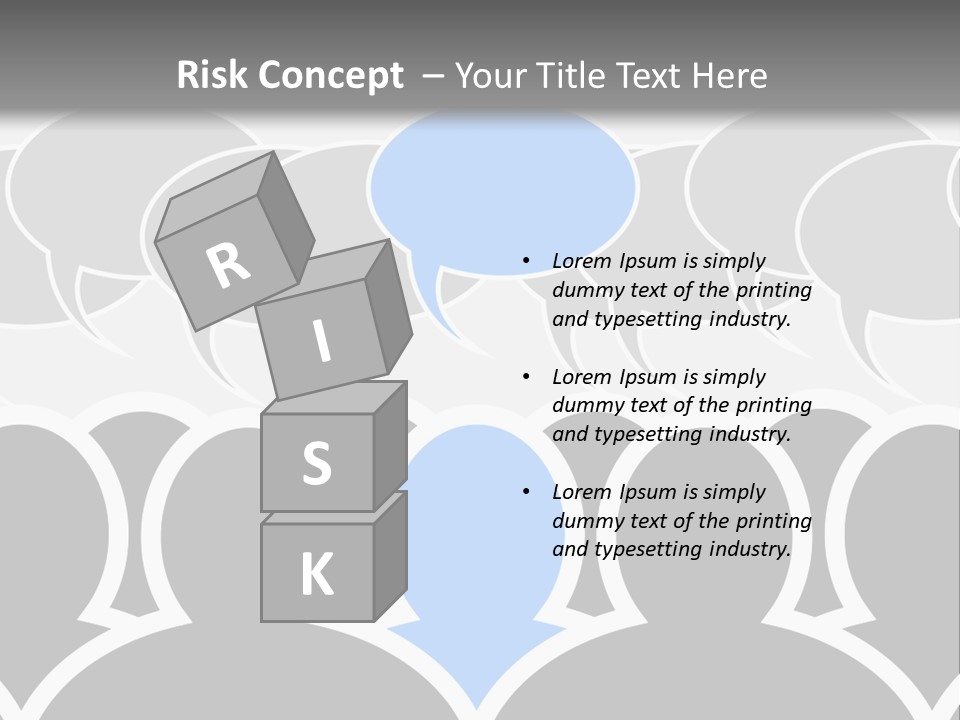 Illustration Communication Media PowerPoint Template