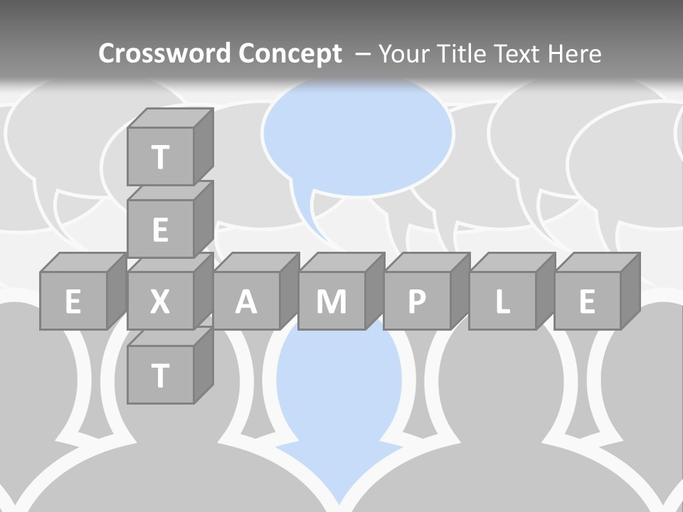 Illustration Communication Media PowerPoint Template