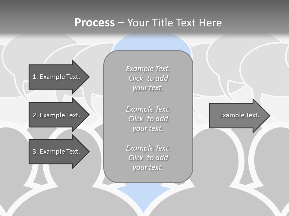 Illustration Communication Media PowerPoint Template