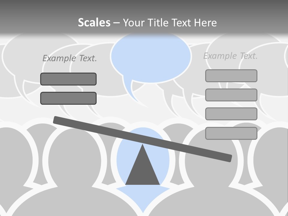Illustration Communication Media PowerPoint Template