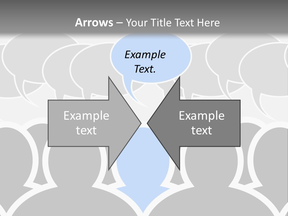 Illustration Communication Media PowerPoint Template