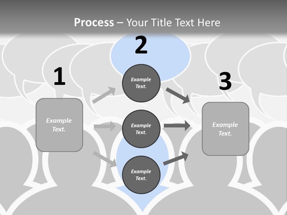 Illustration Communication Media PowerPoint Template