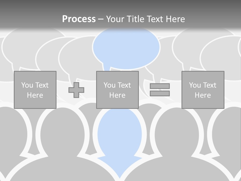 Illustration Communication Media PowerPoint Template