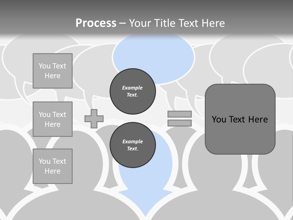 Illustration Communication Media PowerPoint Template