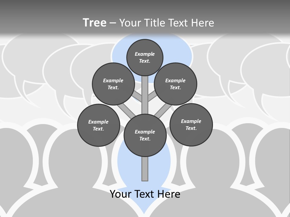 Illustration Communication Media PowerPoint Template