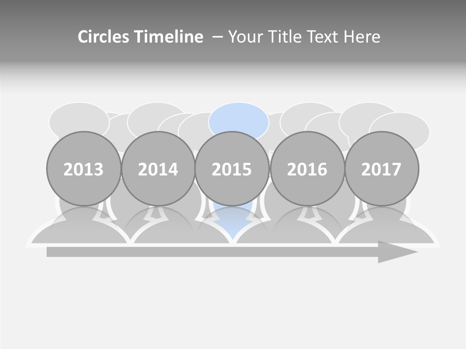 Advertisement Men Crowd PowerPoint Template