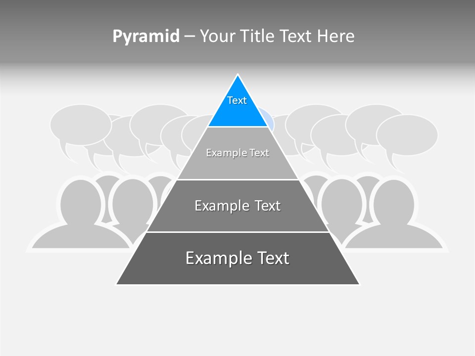 Advertisement Men Crowd PowerPoint Template