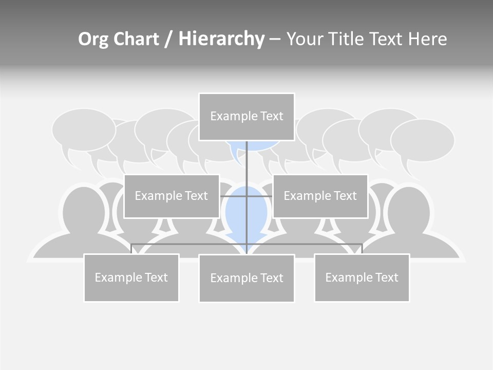 Advertisement Men Crowd PowerPoint Template