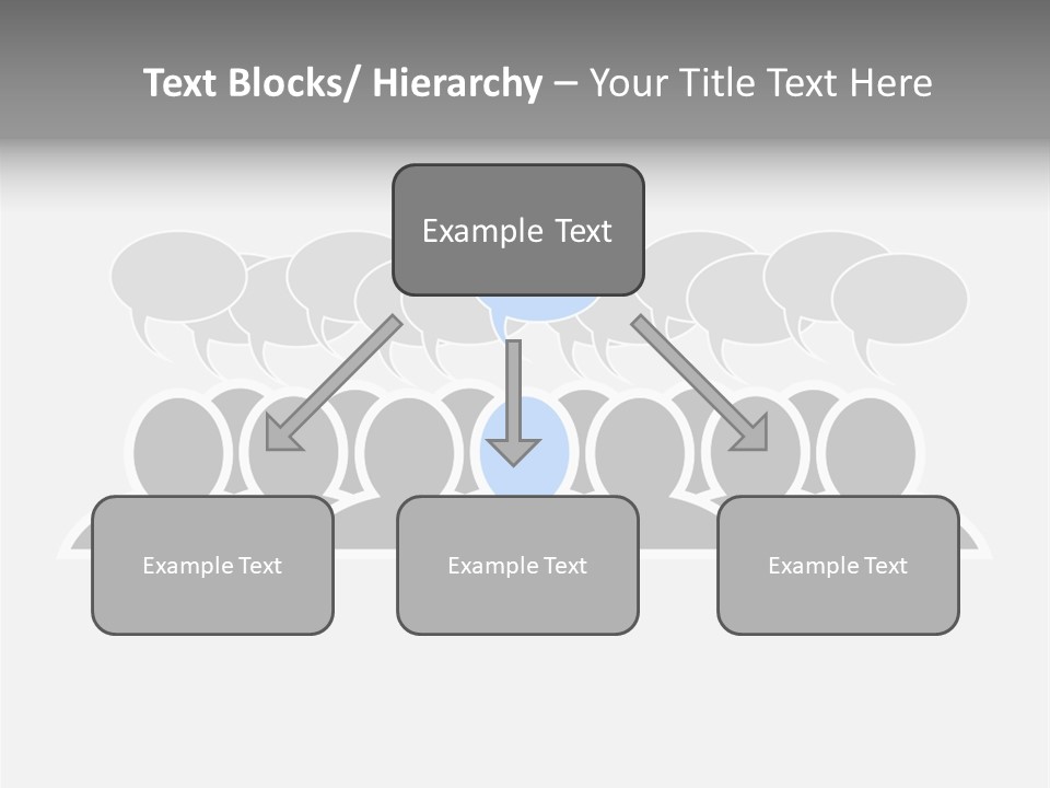 Advertisement Men Crowd PowerPoint Template