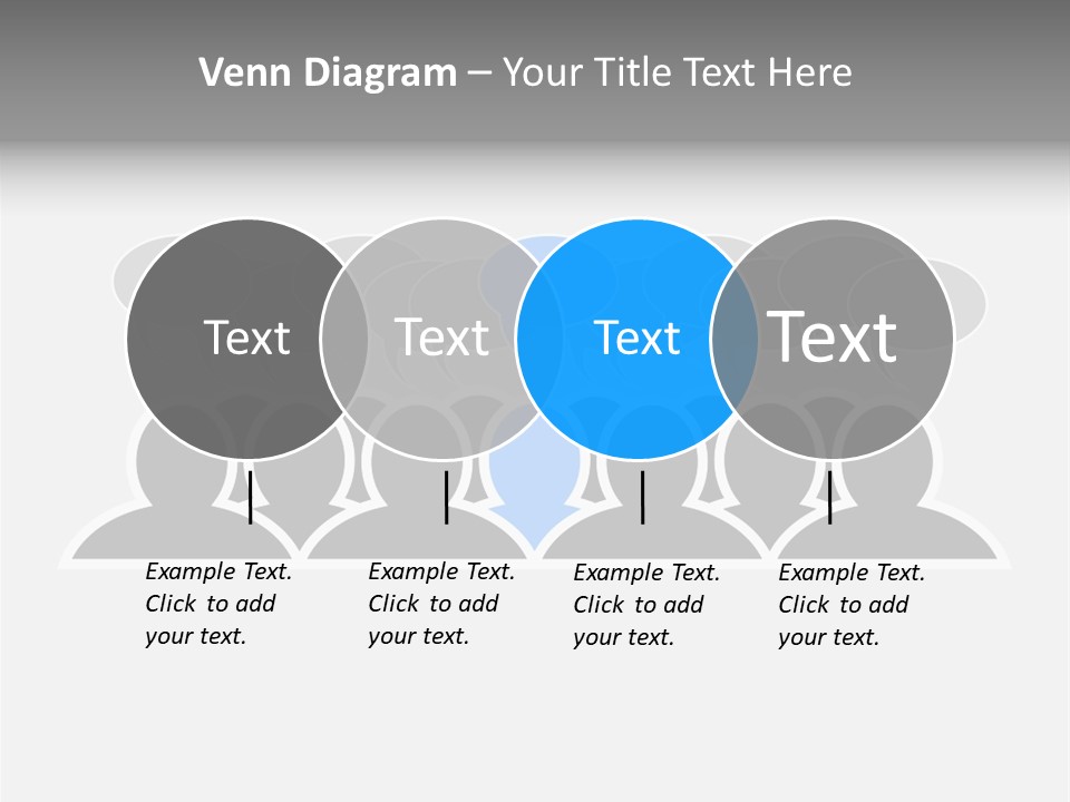 Advertisement Men Crowd PowerPoint Template