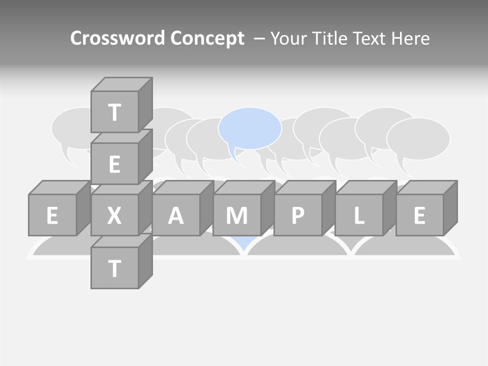 Advertisement Men Crowd PowerPoint Template