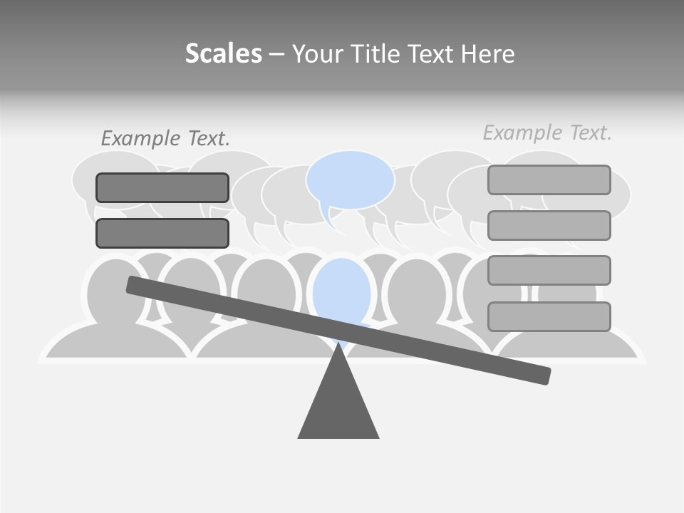 Advertisement Men Crowd PowerPoint Template