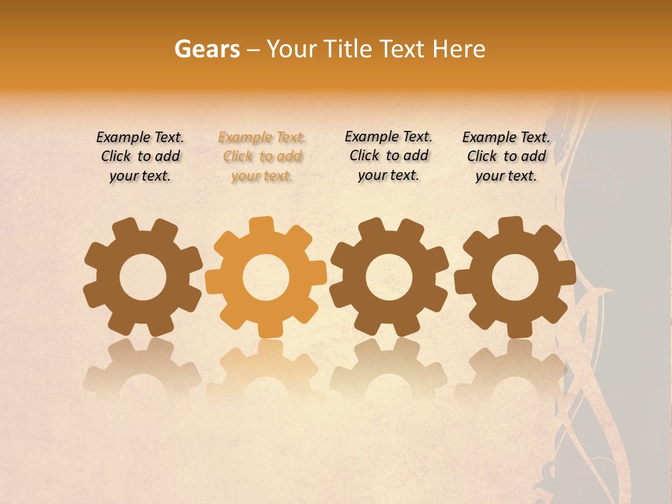 Design Ancient Crumpled PowerPoint Template