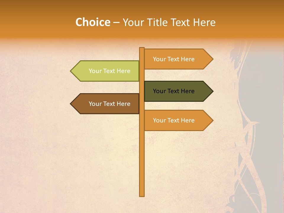Design Ancient Crumpled PowerPoint Template
