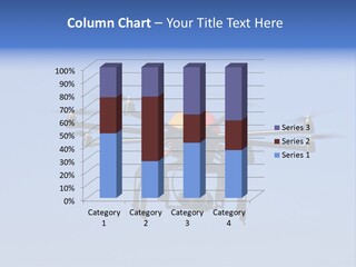 Viewpoint Octocopter Blue PowerPoint Template