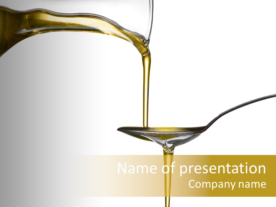 Background Olive Oily PowerPoint Template