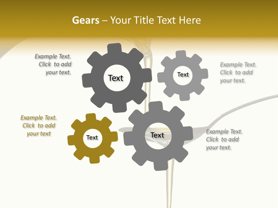 Background Olive Oily PowerPoint Template