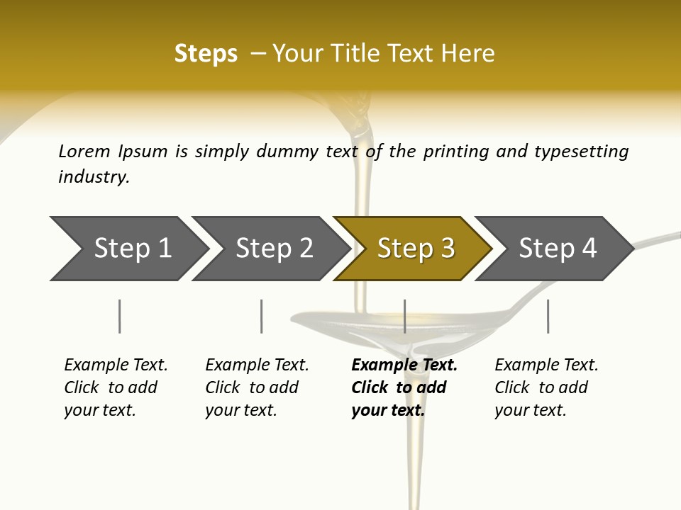 Background Olive Oily PowerPoint Template