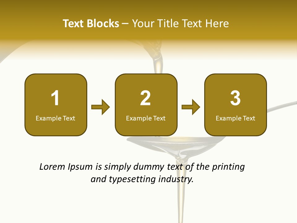 Background Olive Oily PowerPoint Template