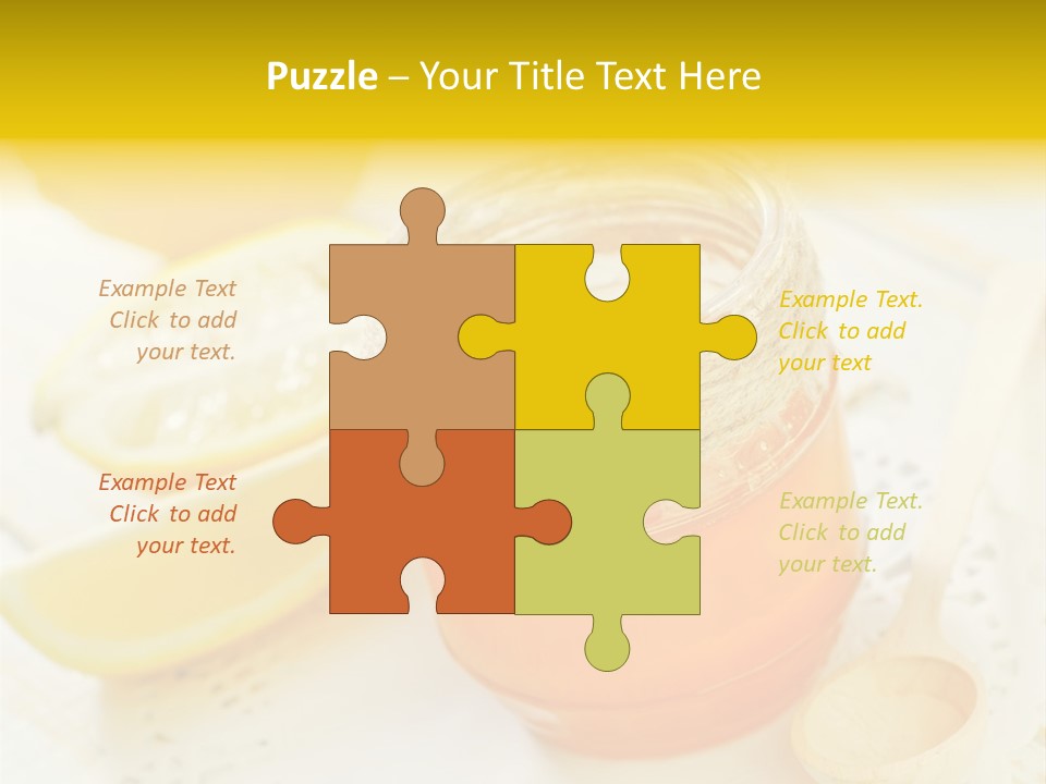 Decoration White Drop PowerPoint Template