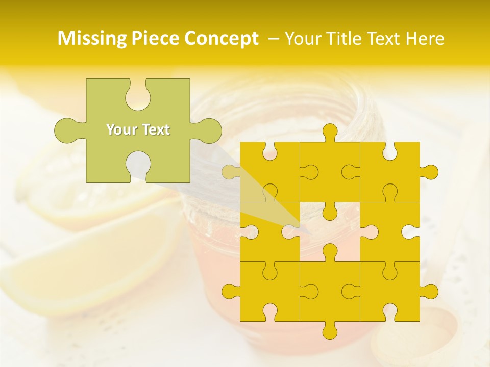 Decoration White Drop PowerPoint Template