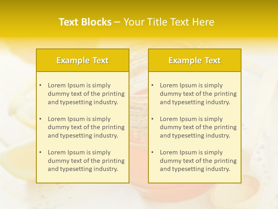 Decoration White Drop PowerPoint Template