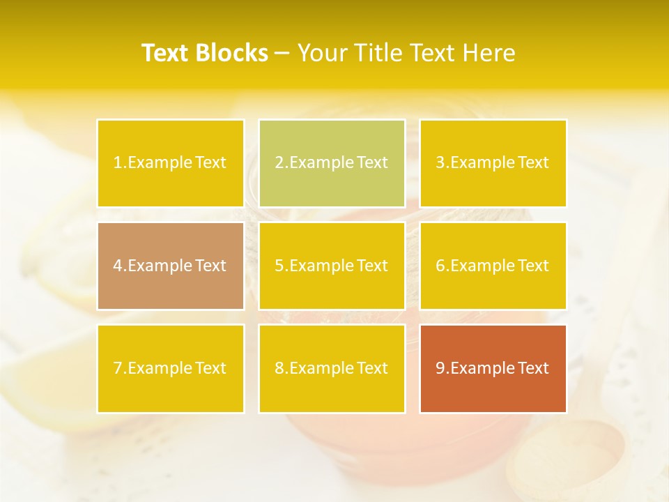 Decoration White Drop PowerPoint Template