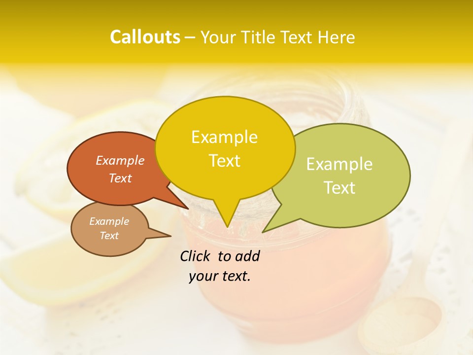 Decoration White Drop PowerPoint Template