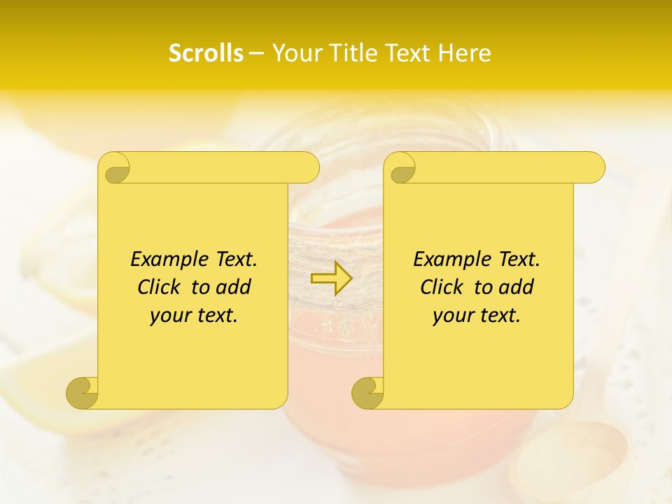 Decoration White Drop PowerPoint Template