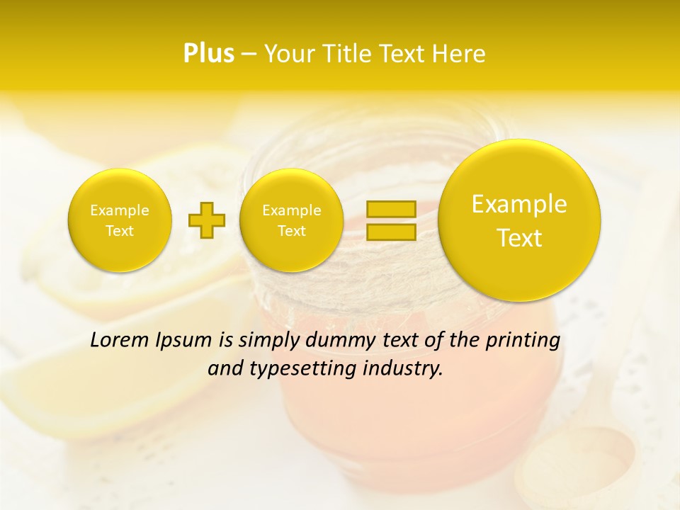 Decoration White Drop PowerPoint Template