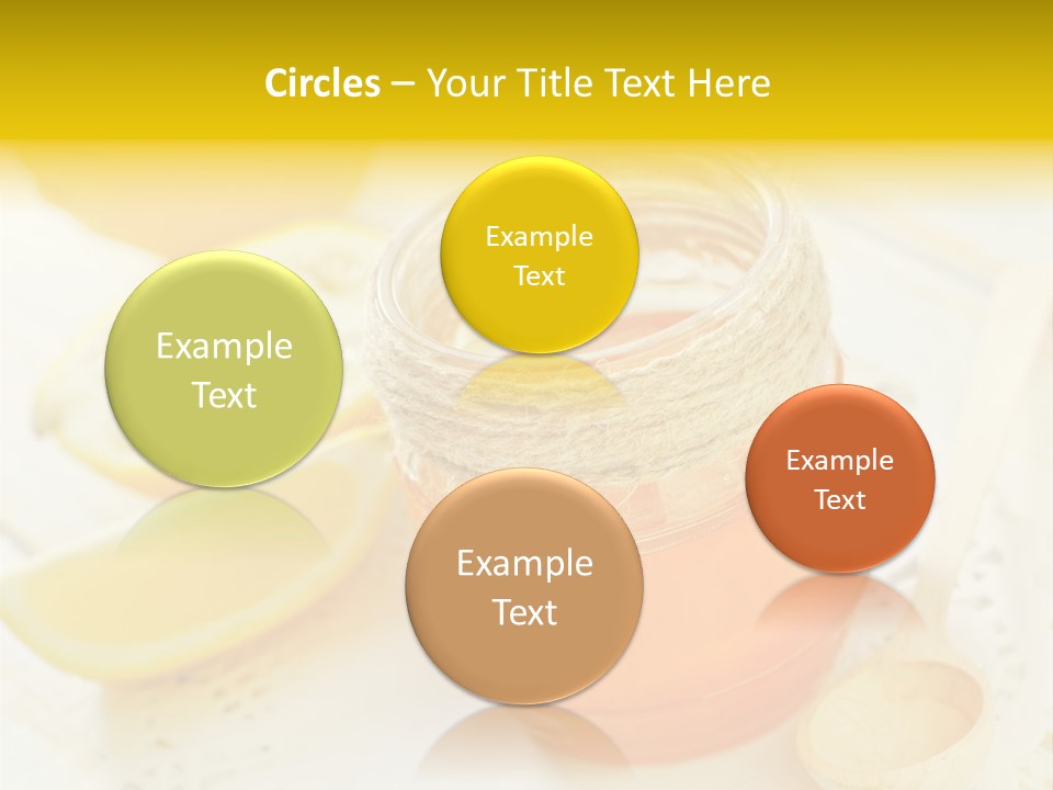 Decoration White Drop PowerPoint Template