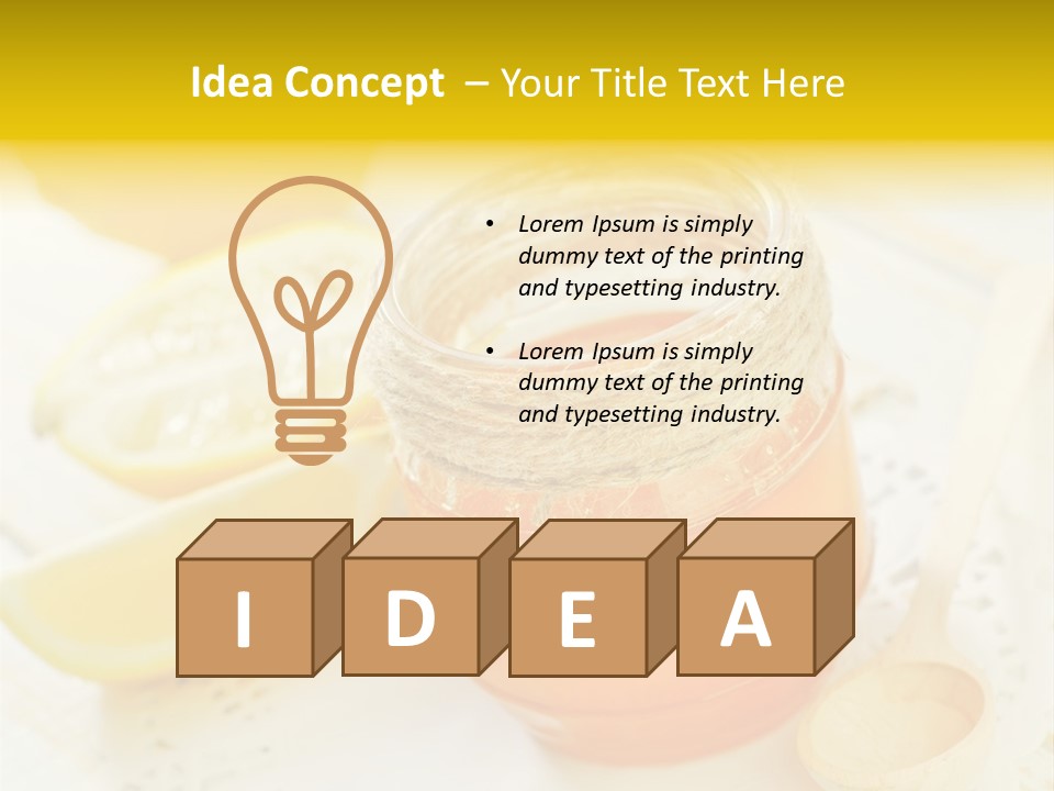 Decoration White Drop PowerPoint Template