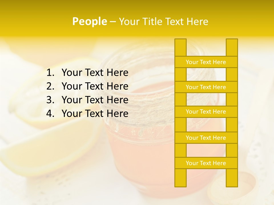 Decoration White Drop PowerPoint Template