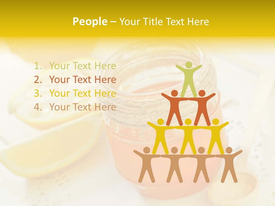 Decoration White Drop PowerPoint Template